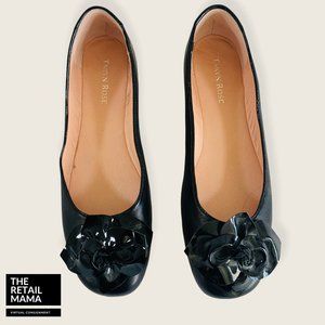 Taryn Rose Black Flats